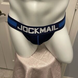 Men's Blue Jockstrap Underwear
